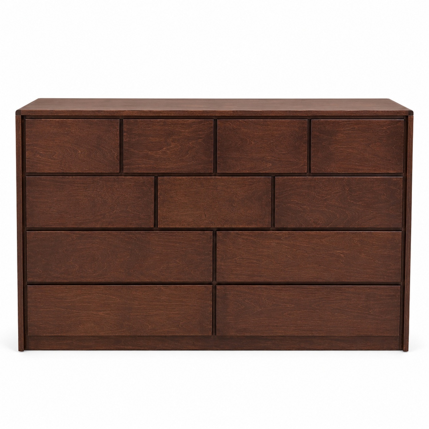 Gothic Cabinet Craft Dark Brown Wood Dresser - image-6