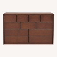 Gothic Cabinet Craft Dark Brown Wood Dresser