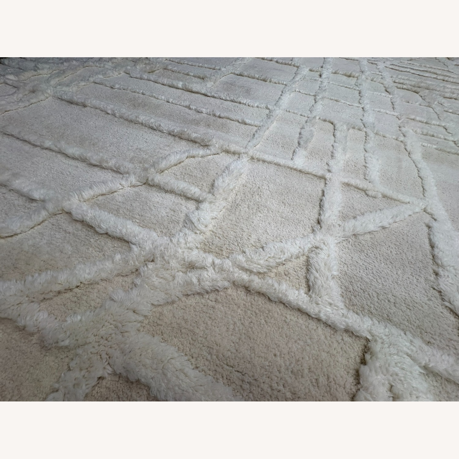 Restoration Hardware Almora Wool Rug – 10' × 14' Cream - image-7