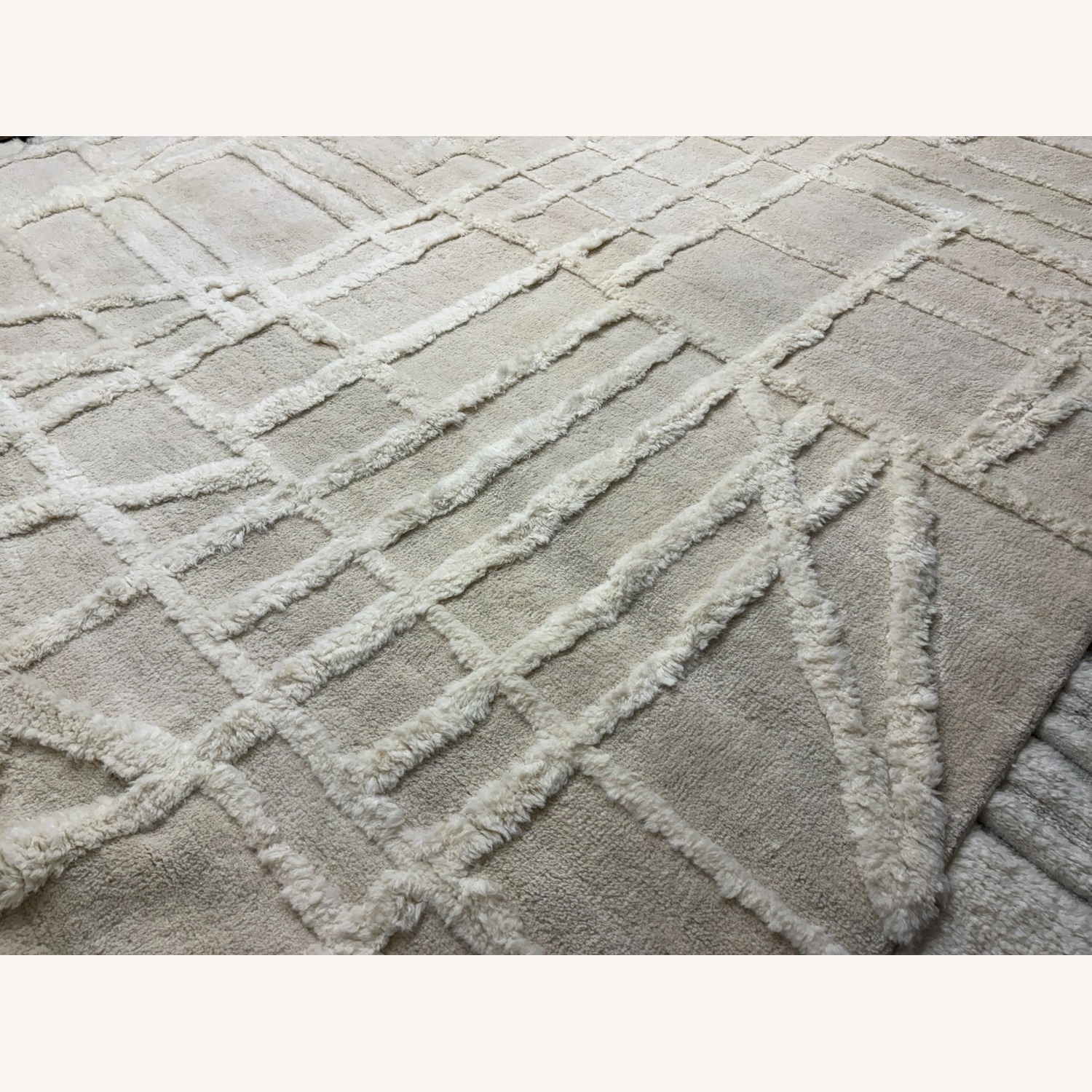 Restoration Hardware Almora Wool Rug – 10' × 14' Cream - image-20