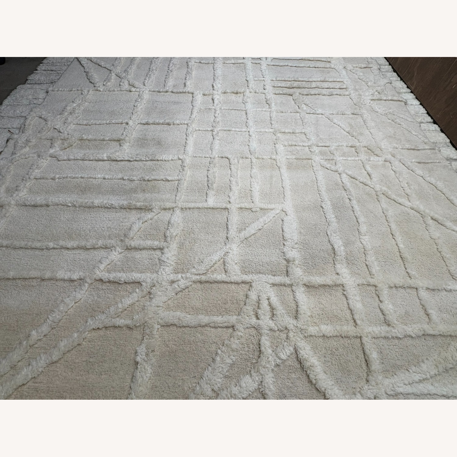 Restoration Hardware Almora Wool Rug – 10' × 14' Cream - image-33