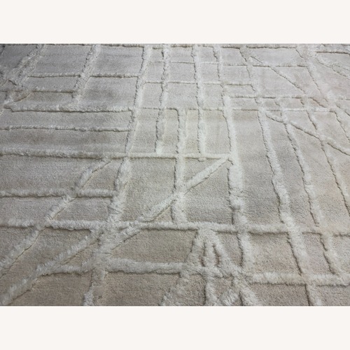 Used Restoration Hardware Almora Wool Rug – 10' × 14' Cream for sale on AptDeco