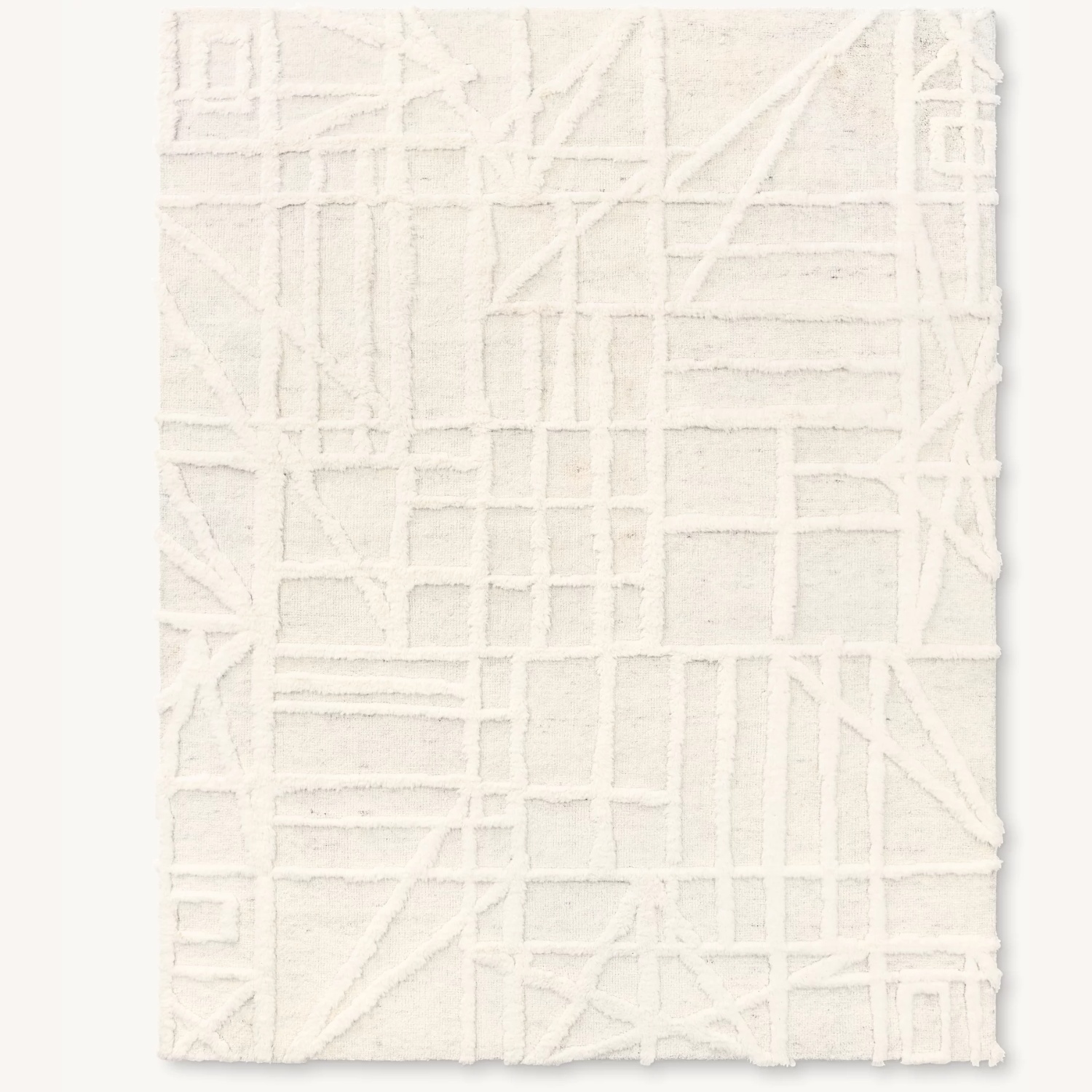 Restoration Hardware Almora Wool Rug – 10' × 14' Cream - image-34