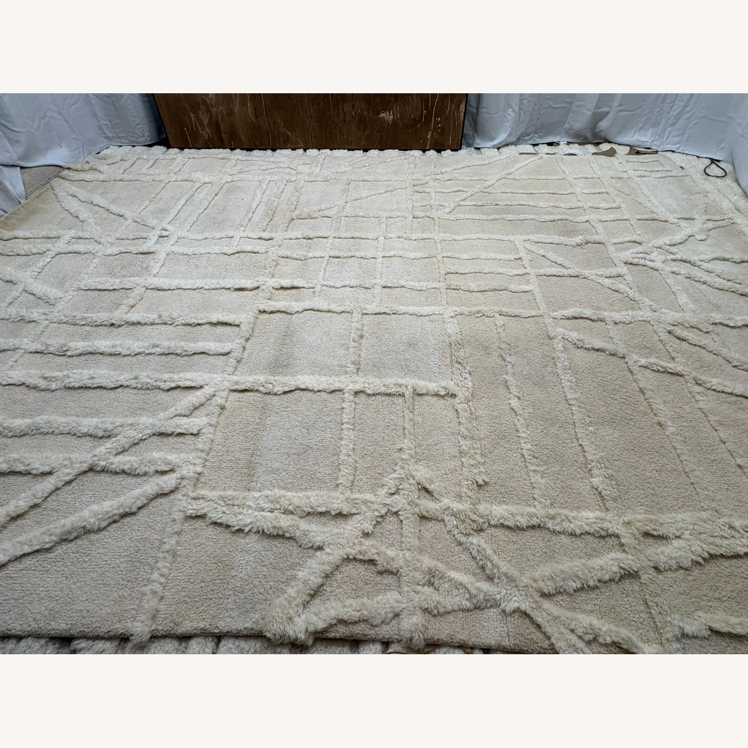 Restoration Hardware Almora Wool Rug – 10' × 14' Cream - image-19