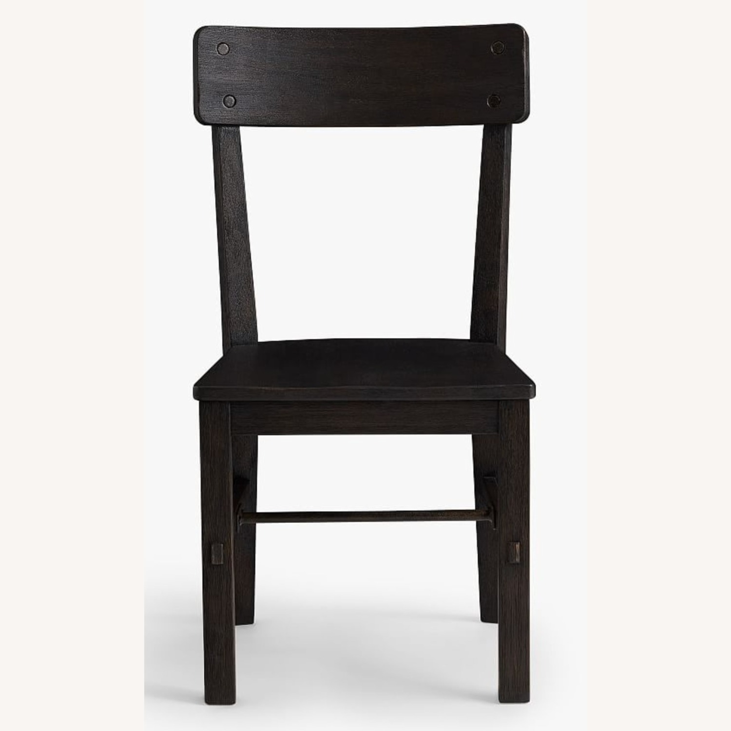 Pottery Barn Benchwright Black Wood Dining Chair - image-1