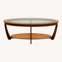 Vintage Mid Century Modern Nathan Coffee Table