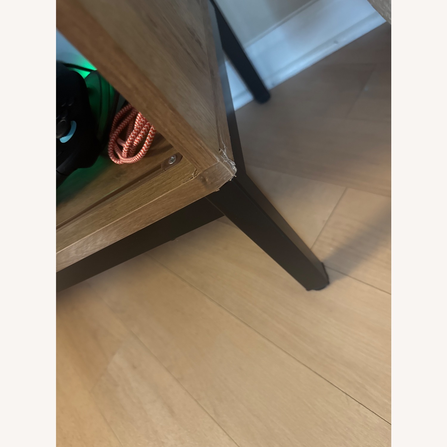 Natural Wood Media Storage - image-3