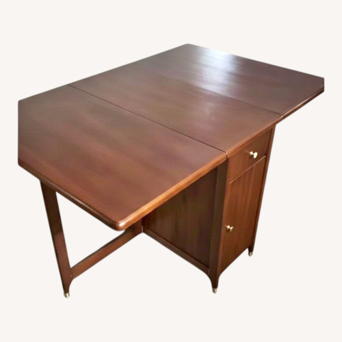 Used Solid Wood Foldable Dining Table for sale on AptDeco