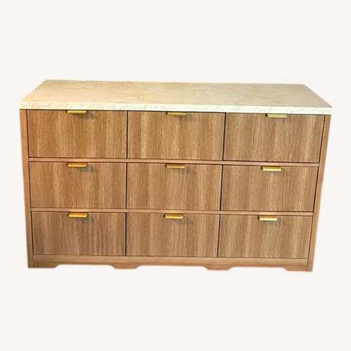 Used Storage 9 Section Wooden Shelf for sale on AptDeco
