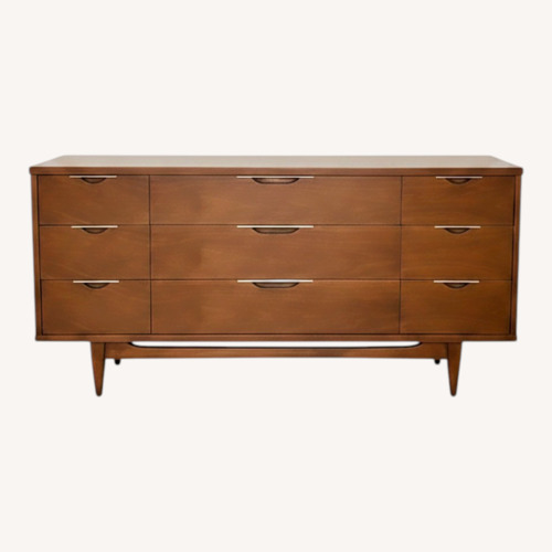 Used Kent Coffey 9-Drawer Dresser and Mirror for sale on AptDeco