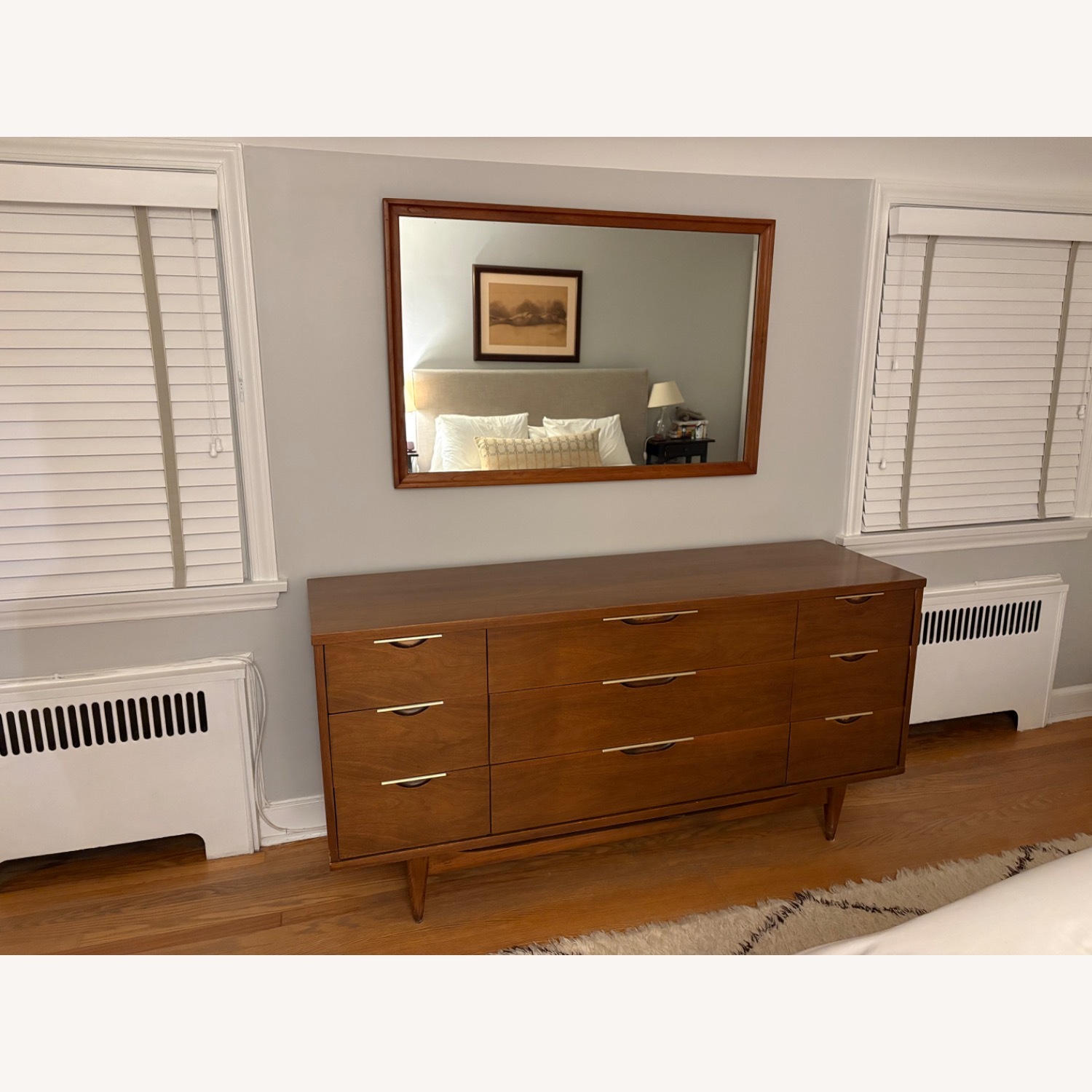 Kent Coffey 9-Drawer Dresser and Mirror - image-1
