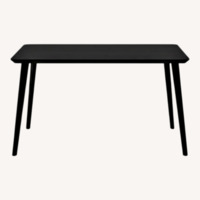 IKEA Black Wood Dining Set