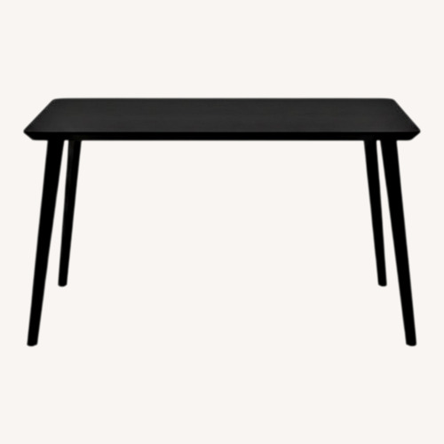 Used IKEA Black Wood Dining Set for sale on AptDeco