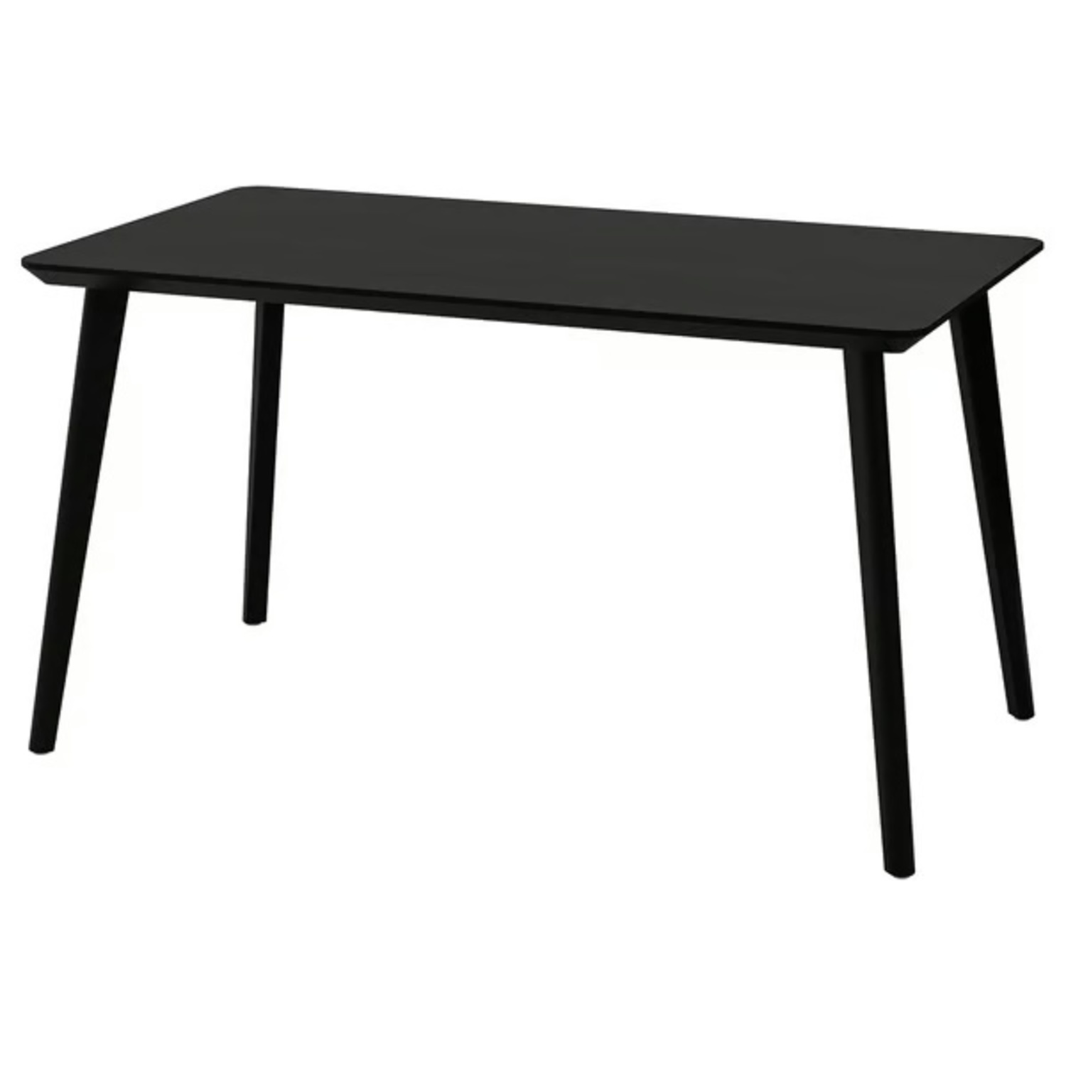 IKEA Black Wood Dining Set - image-7
