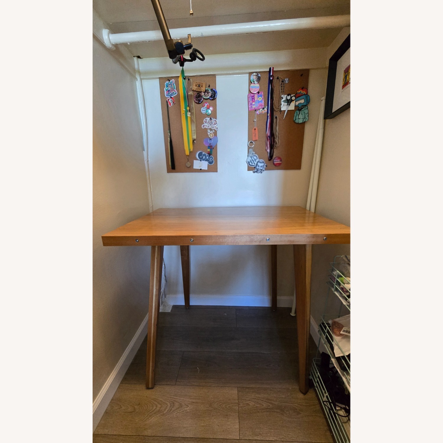 Ted Helen MCM Solid Wood Desk - image-1