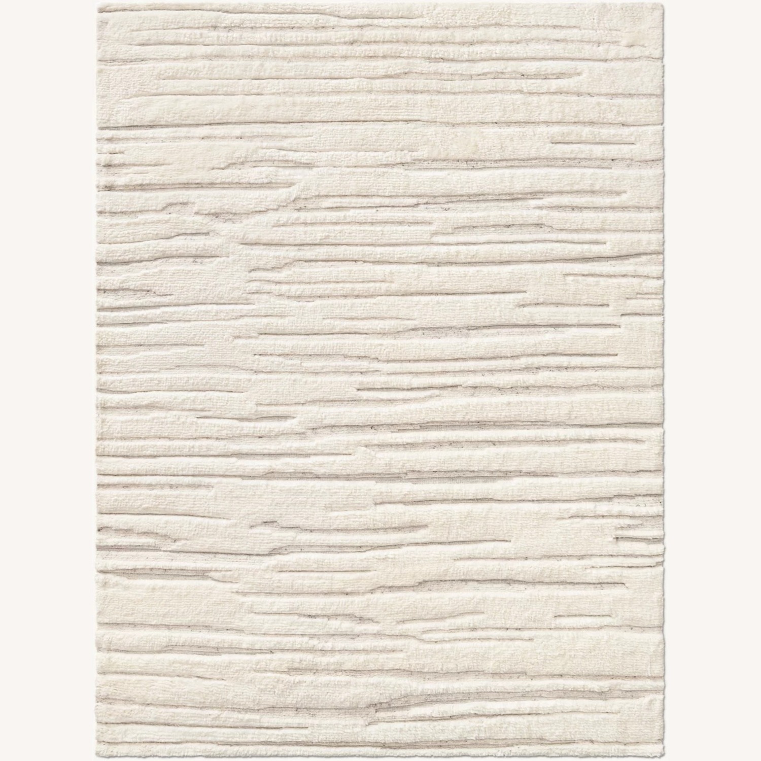 Restoration Hardware Eli Wool Rug – 12' × 15' Natural - image-1