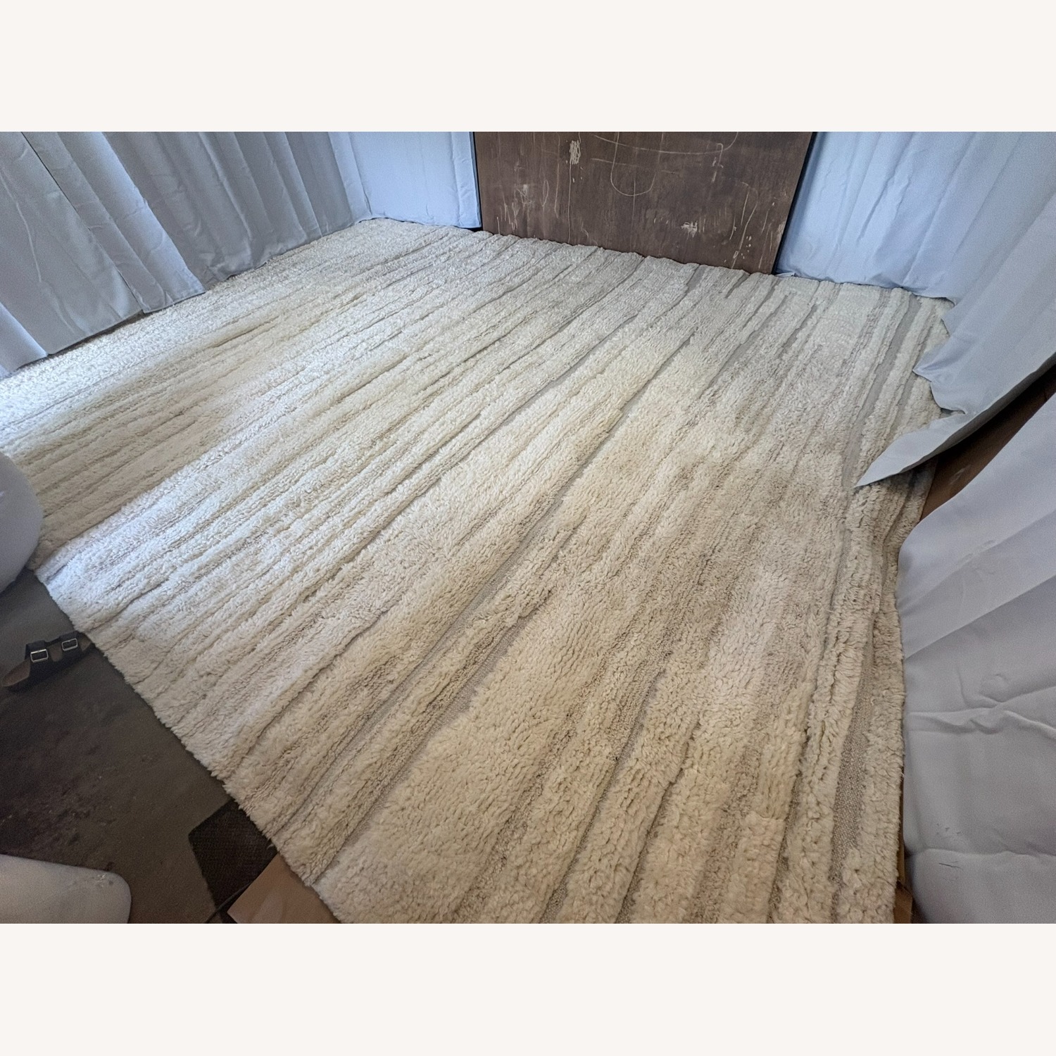 Restoration Hardware Eli Wool Rug – 12' × 15' Natural - image-26