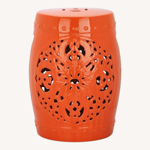 Used Decor Ceramic Stool for sale on AptDeco