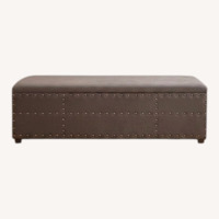 Silver Ottoman
