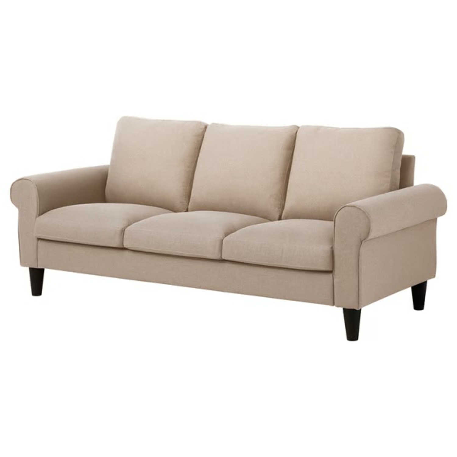 IKEA GAMMALBYN Light Brown Fabric 3+ Seater Sofa - image-4