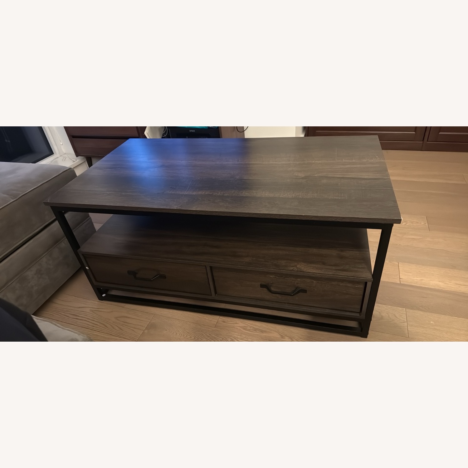 Southside 43.3” Coffee Table With 2 Drawers  - image-1