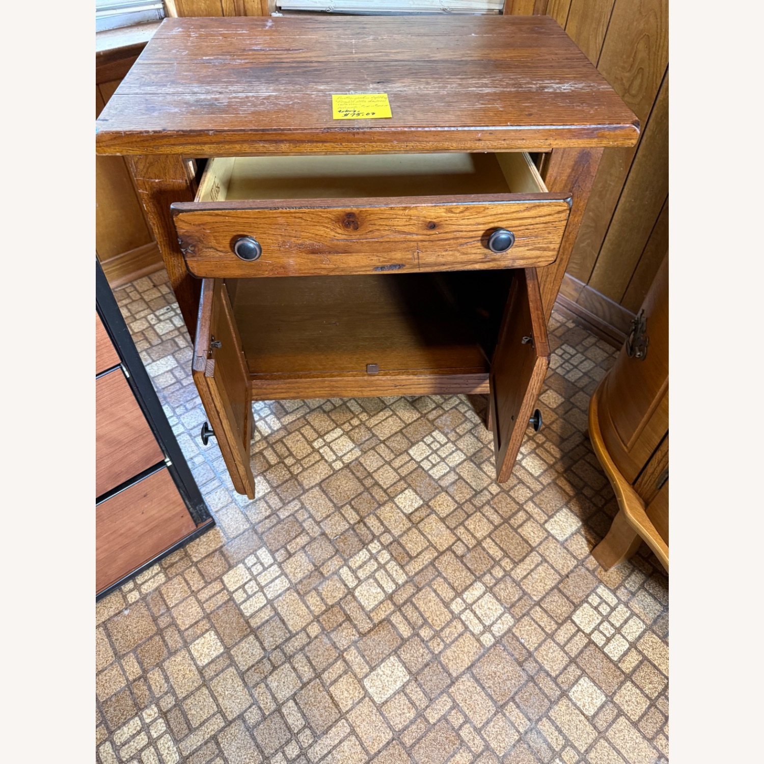Broyhill Rustic Nightstand - image-2
