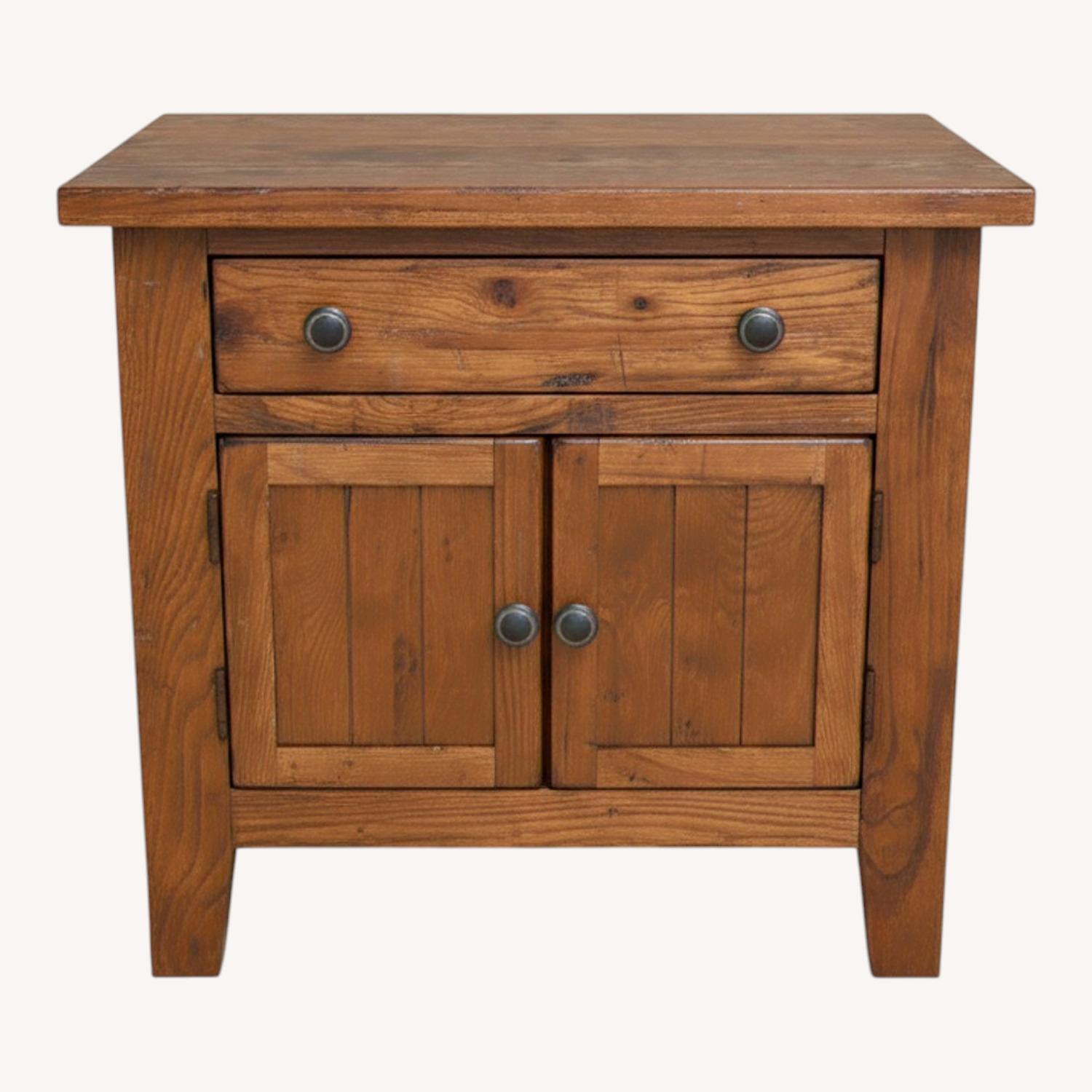 Broyhill Rustic Nightstand - image-0