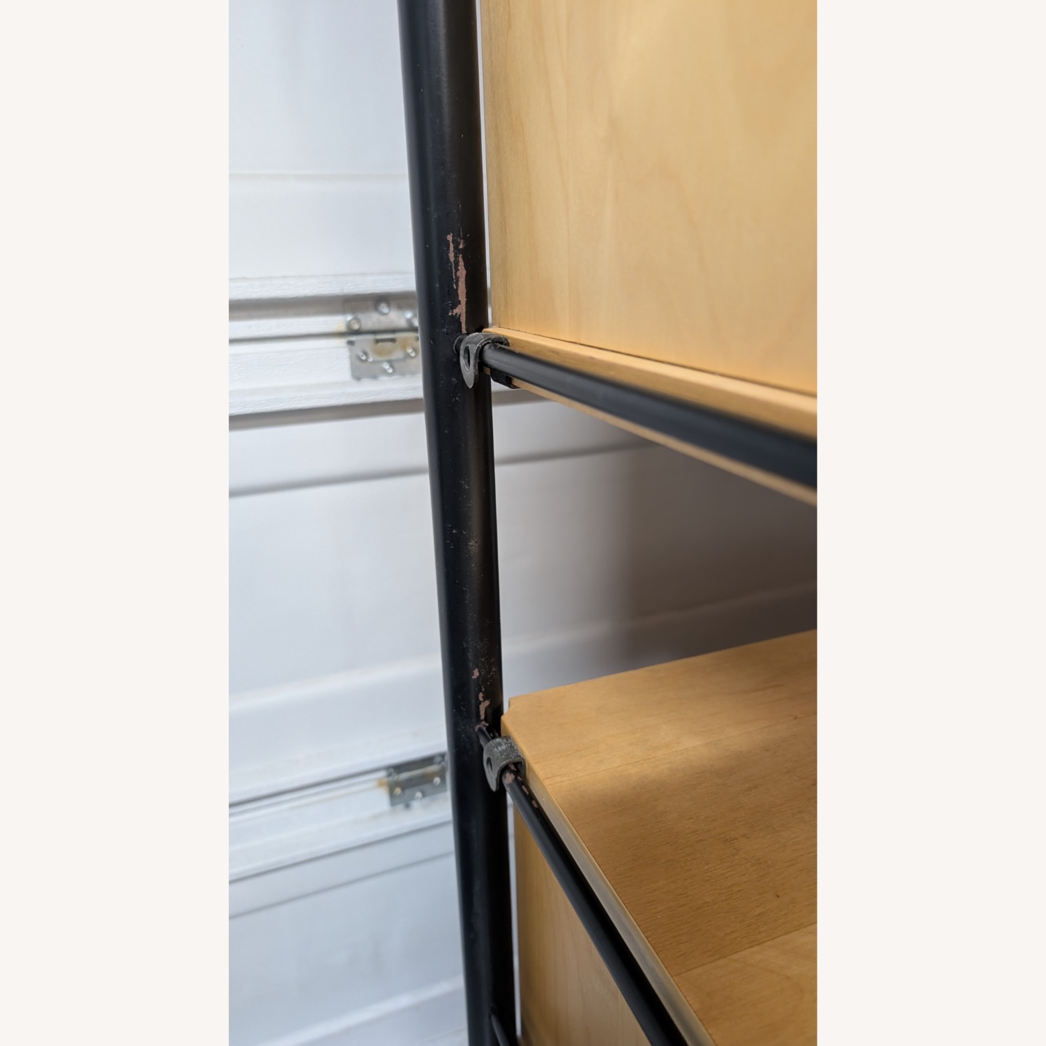 1980's IKEA Niklas Natural Wood Media Storage - image-10