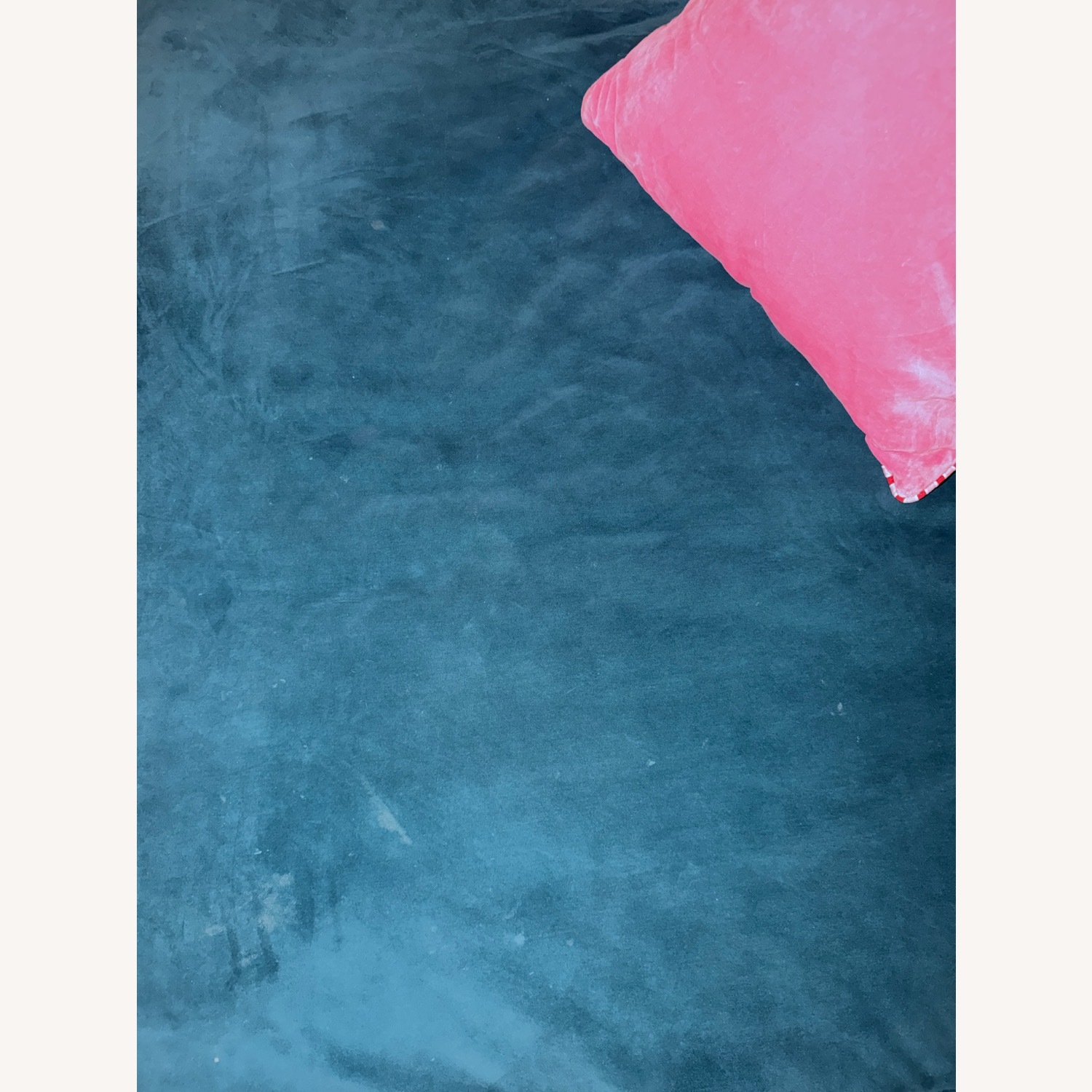 Joybird Lewis Blue Velvet 2 Piece Sectional - image-9