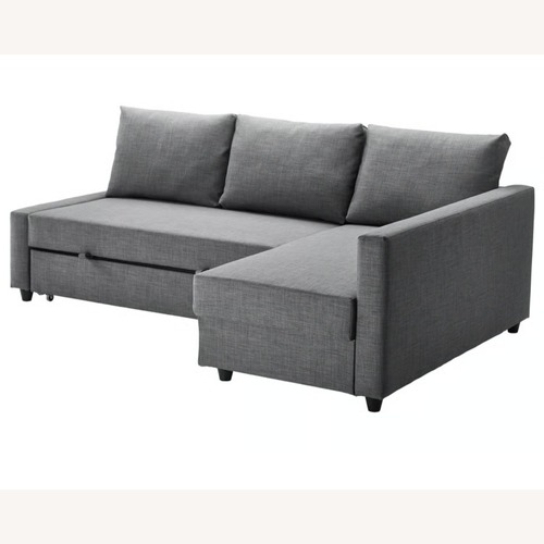 Used IKEA Dark Gray Fabric Sleeper Sofa for sale on AptDeco