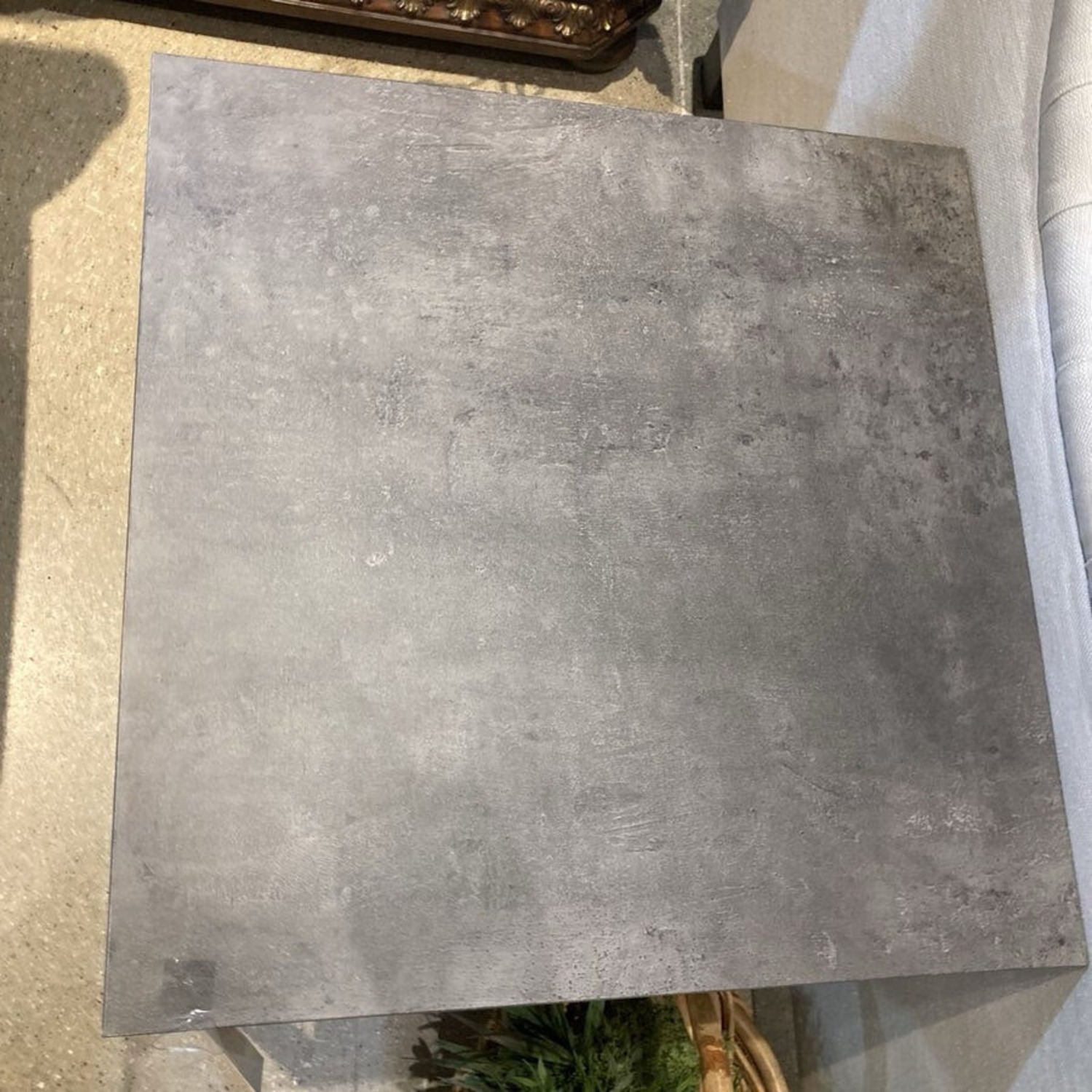 Petra Square Concrete Side Table - image-6