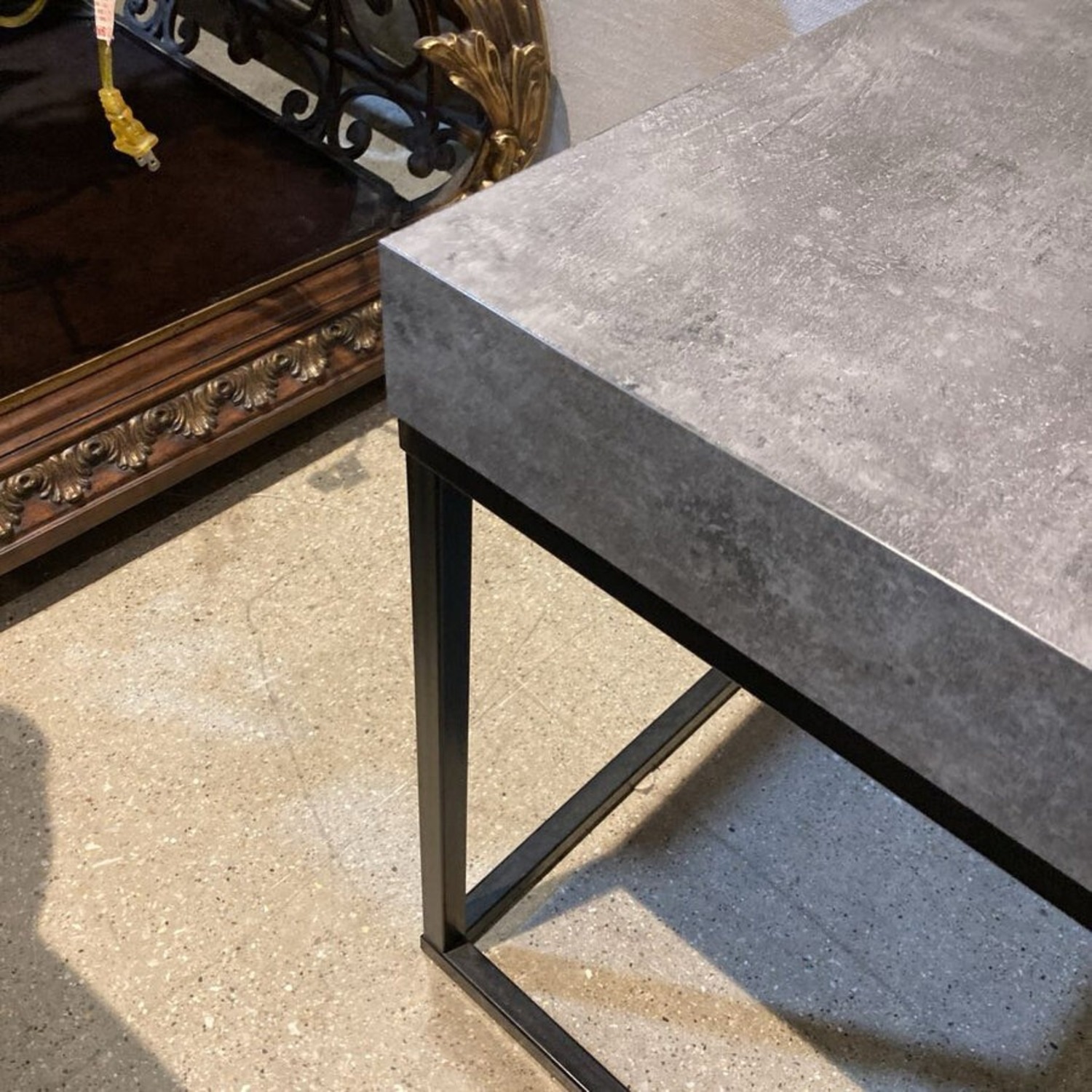 Petra Square Concrete Side Table - image-7