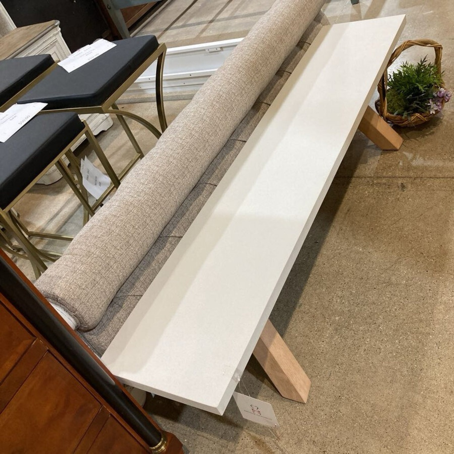 Composite & Eucalyptus Bench Outdoor - image-6