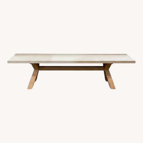 Used Composite & Eucalyptus Bench Outdoor for sale on AptDeco