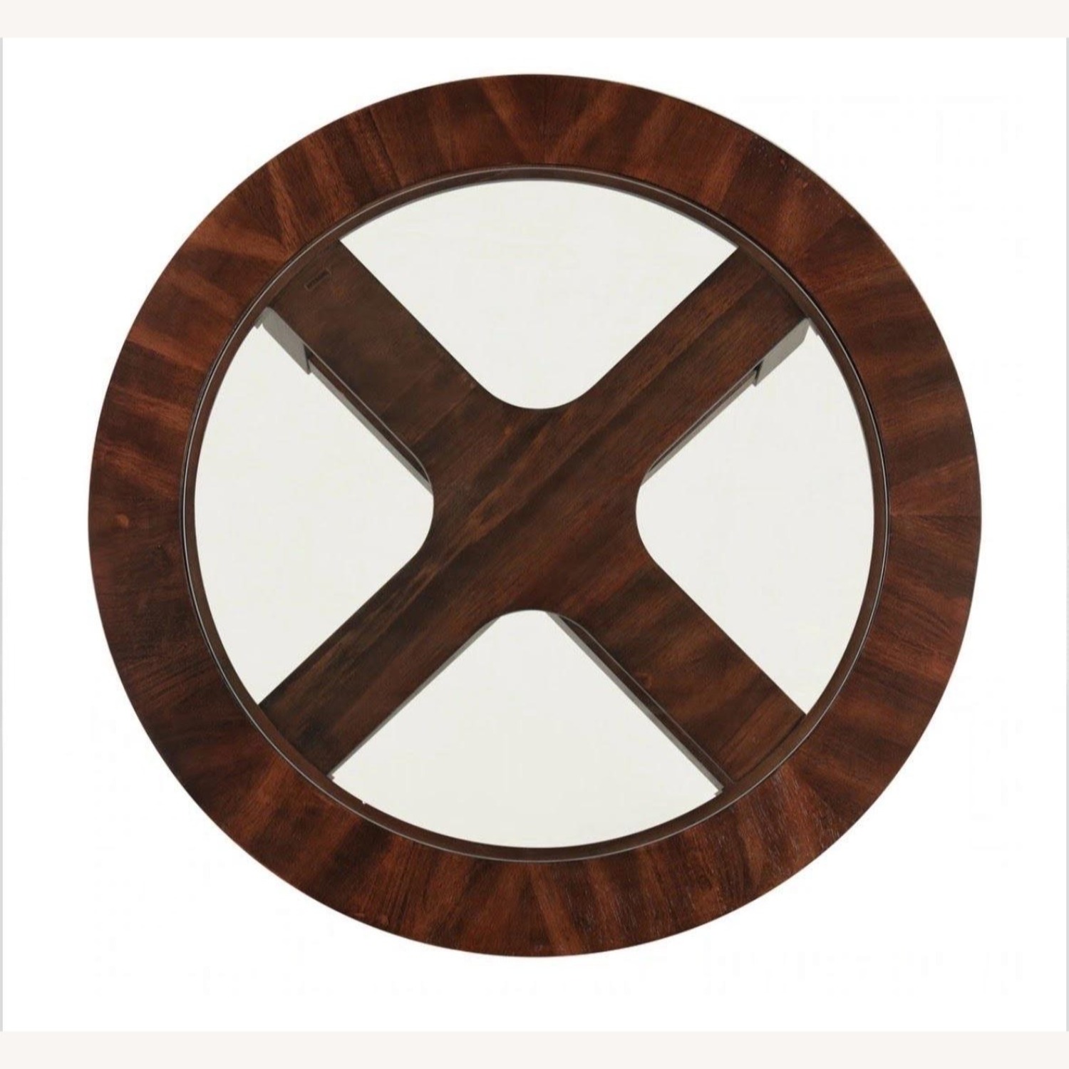 Dark Brown Nested Coffee Table - image-2