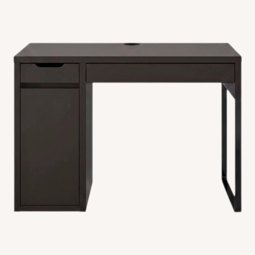 Used IKEA Micke Black Desk for sale on AptDeco