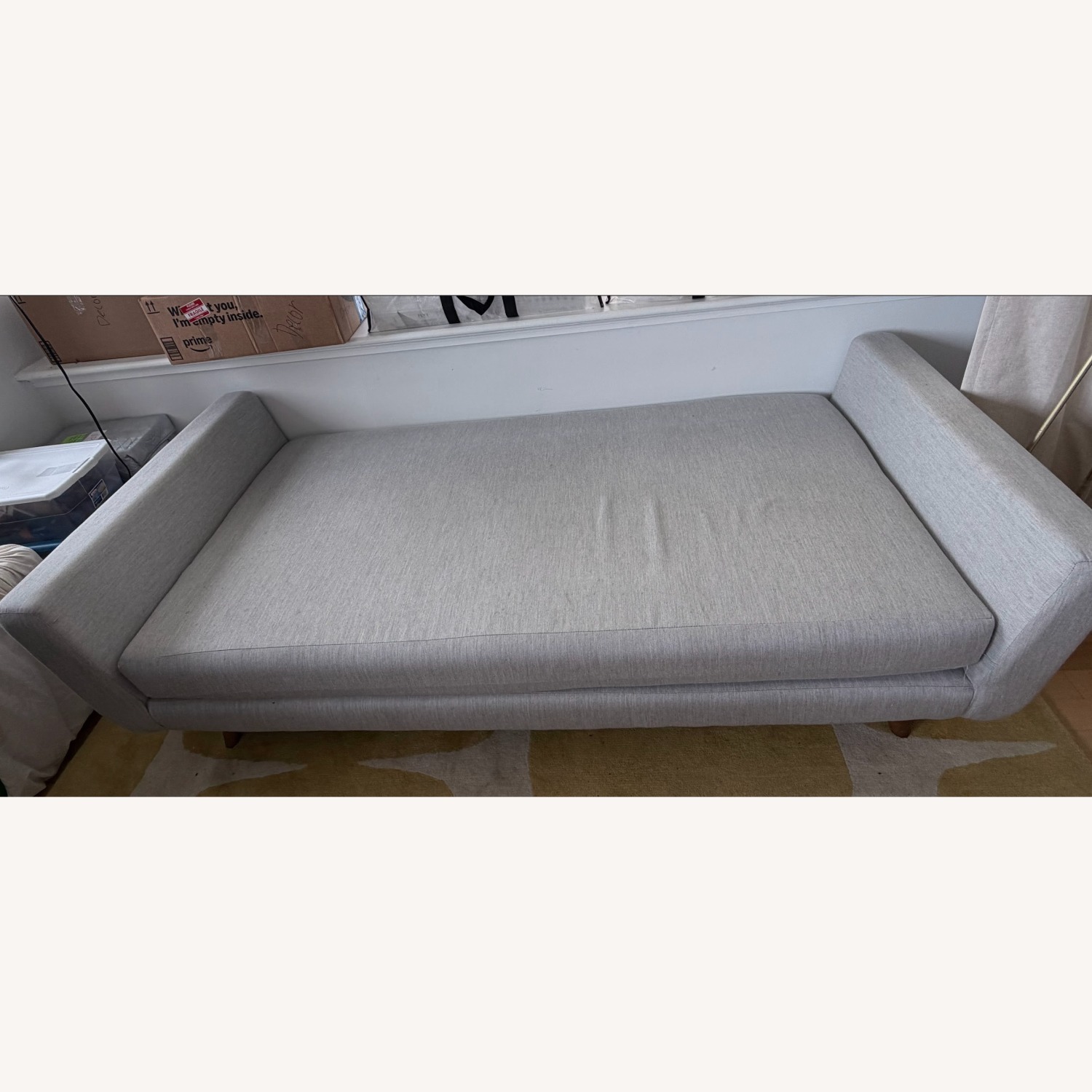 Joybird Light Gray Chaise Lounge - image-5