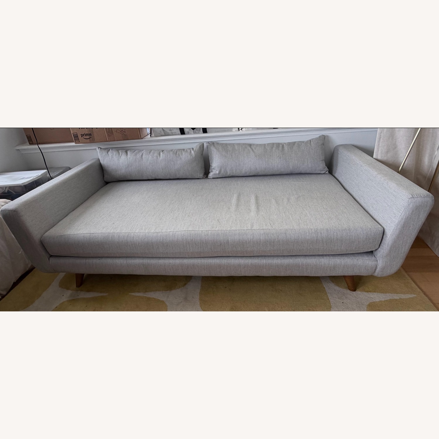 Joybird Light Gray Chaise Lounge - image-4