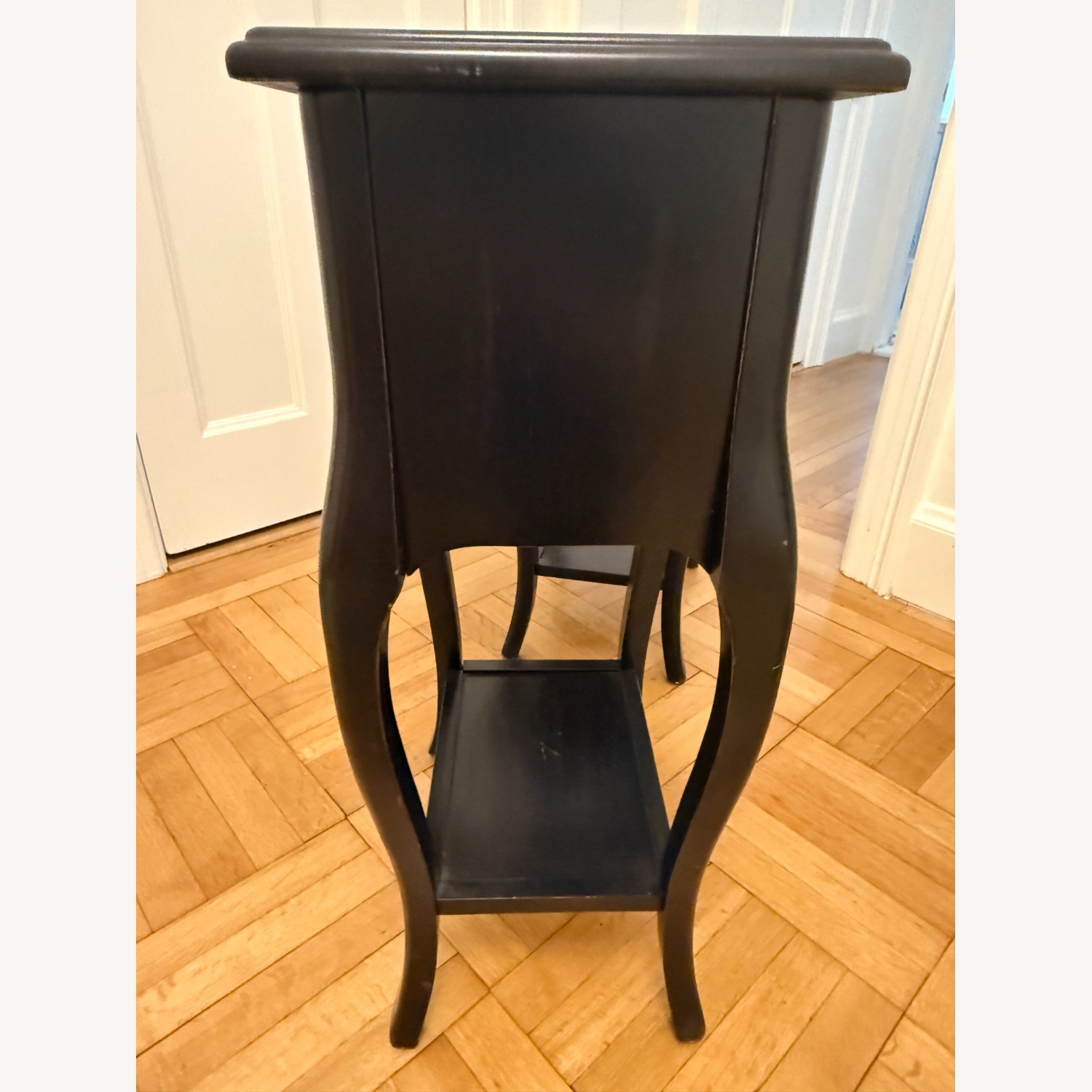 Pier 1 Imports Dark Brown Wood Nightstands - image-9