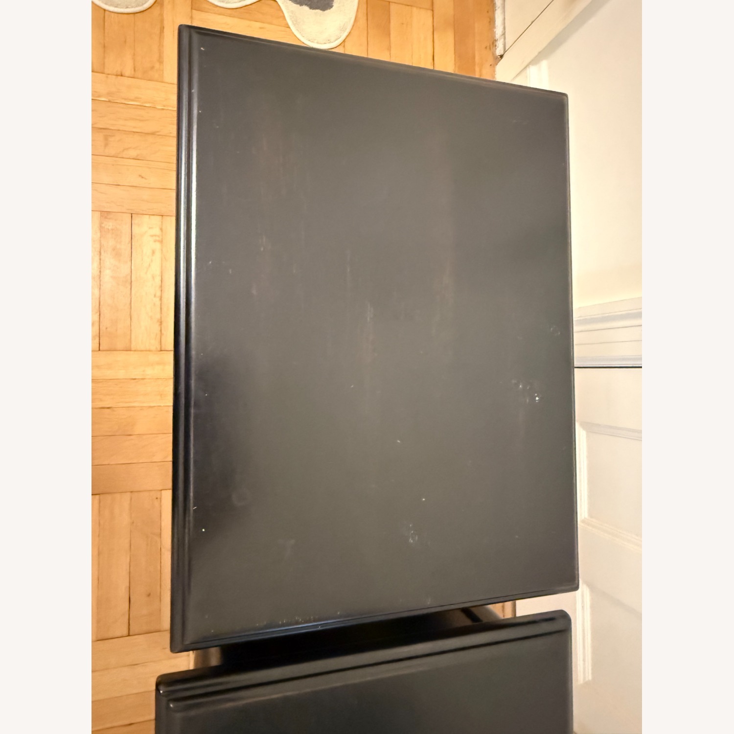 Pier 1 Imports Dark Brown Wood Nightstands - image-10