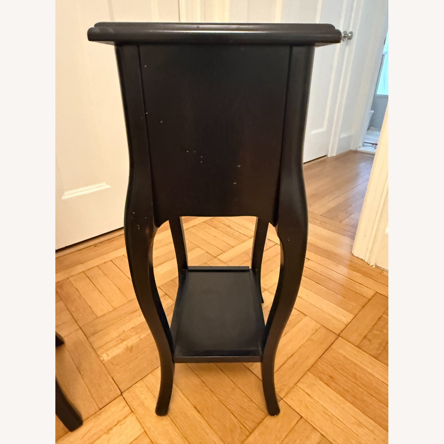 Pier 1 Imports Dark Brown Wood Nightstands - image-4
