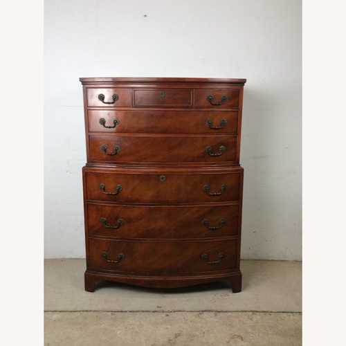Used Mid Century Georgian Style Highboy Dresser for sale on AptDeco