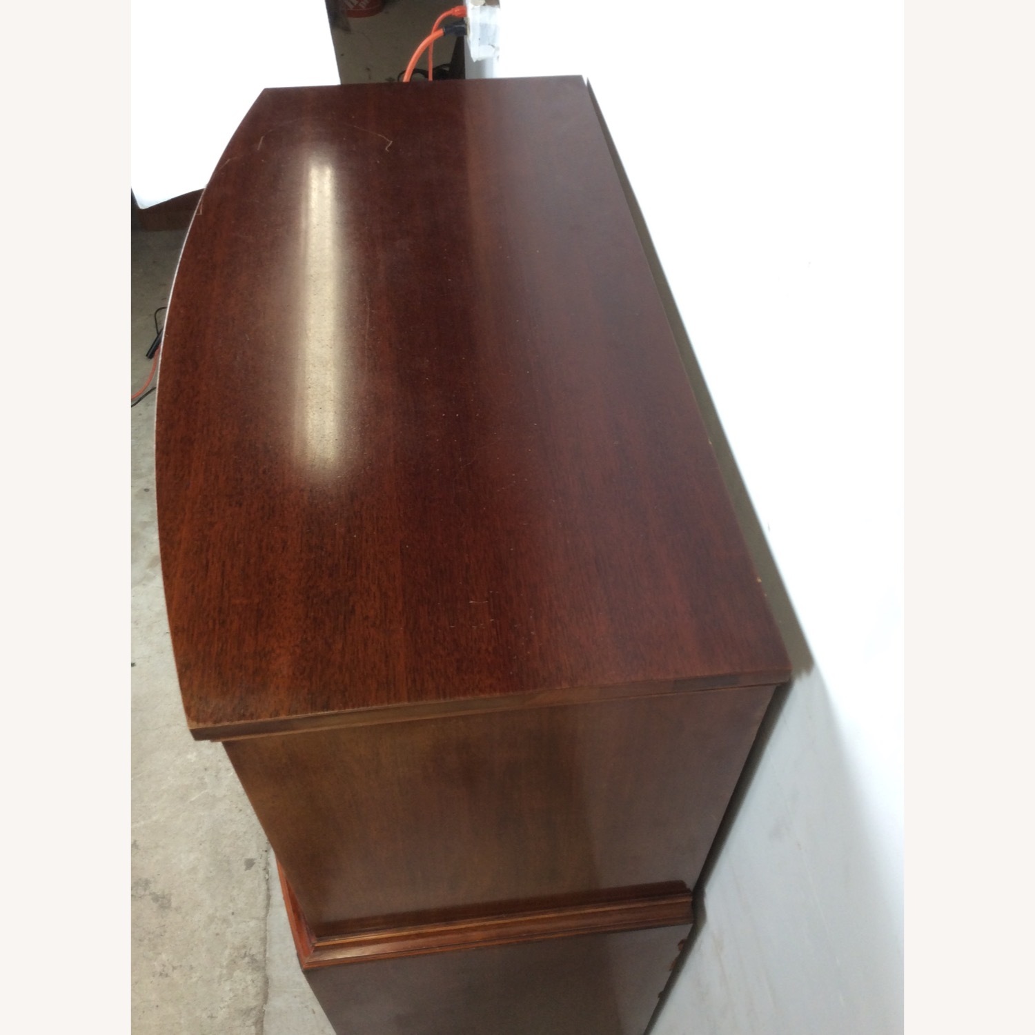 Mid Century Georgian Style Highboy Dresser - image-3