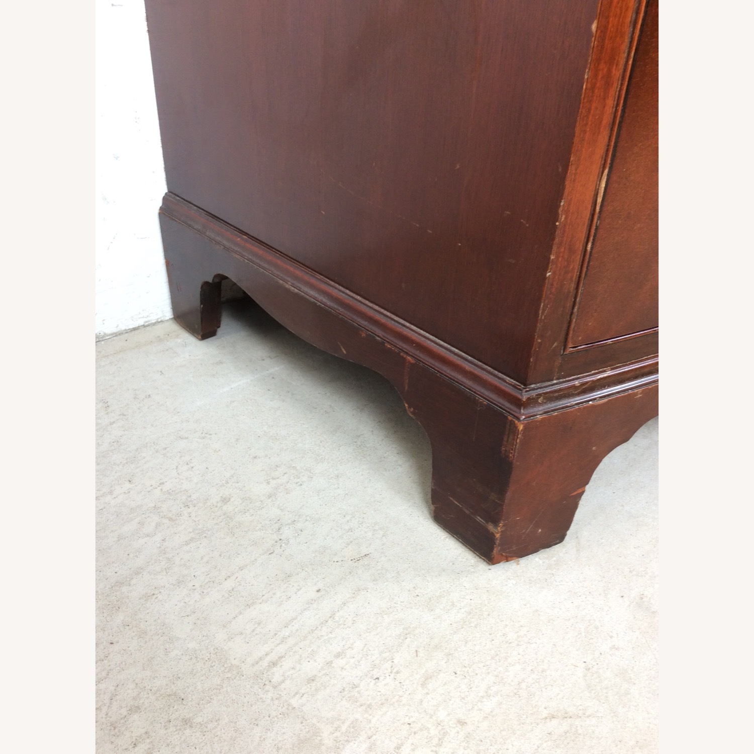 Mid Century Georgian Style Highboy Dresser - image-7
