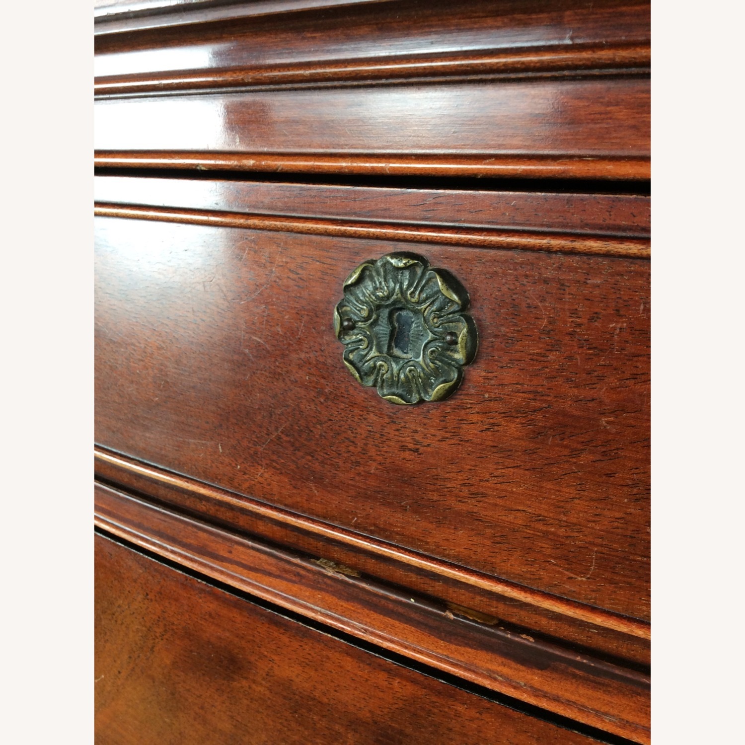 Mid Century Georgian Style Highboy Dresser - image-9