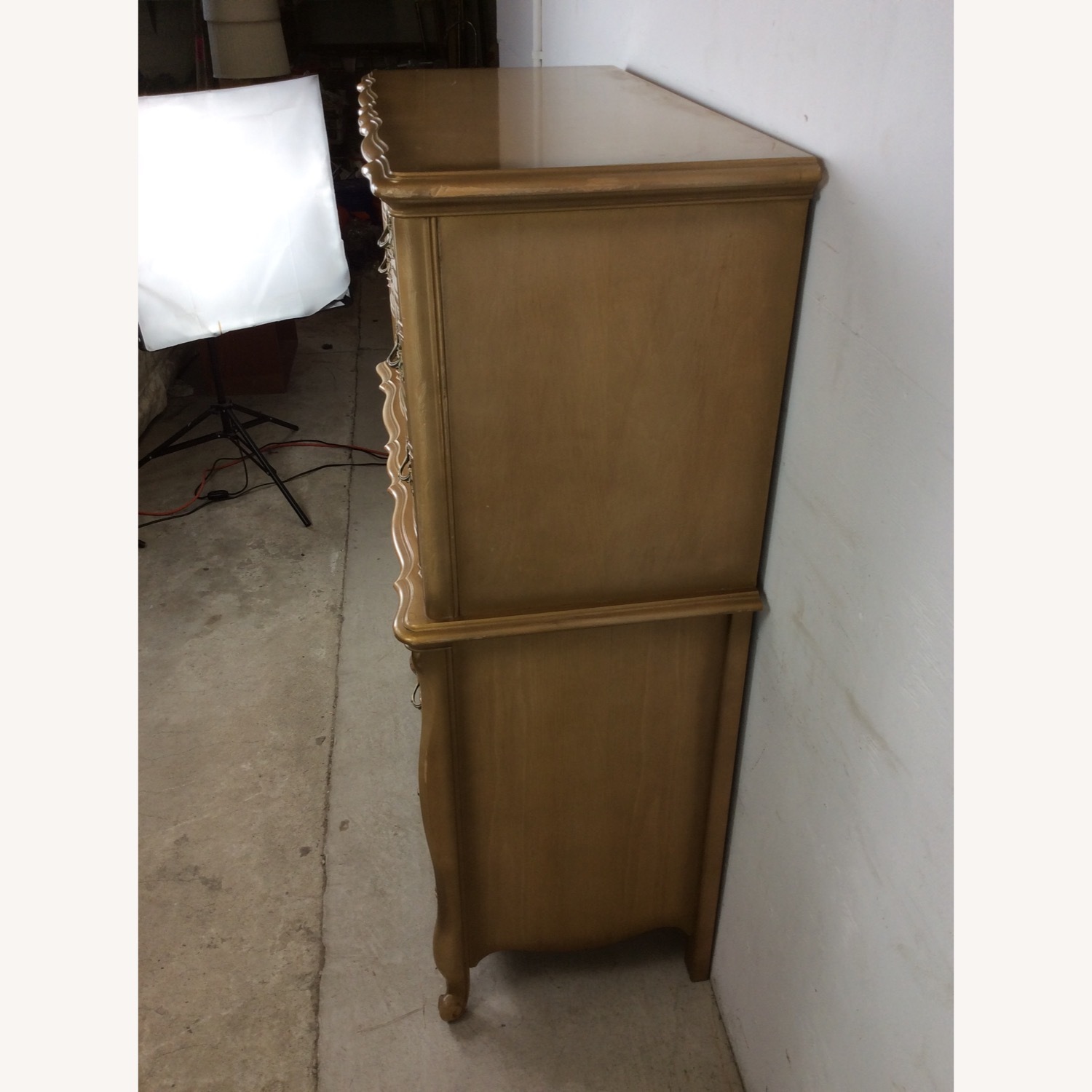 Mid Century French Provincial Highboy - image-22