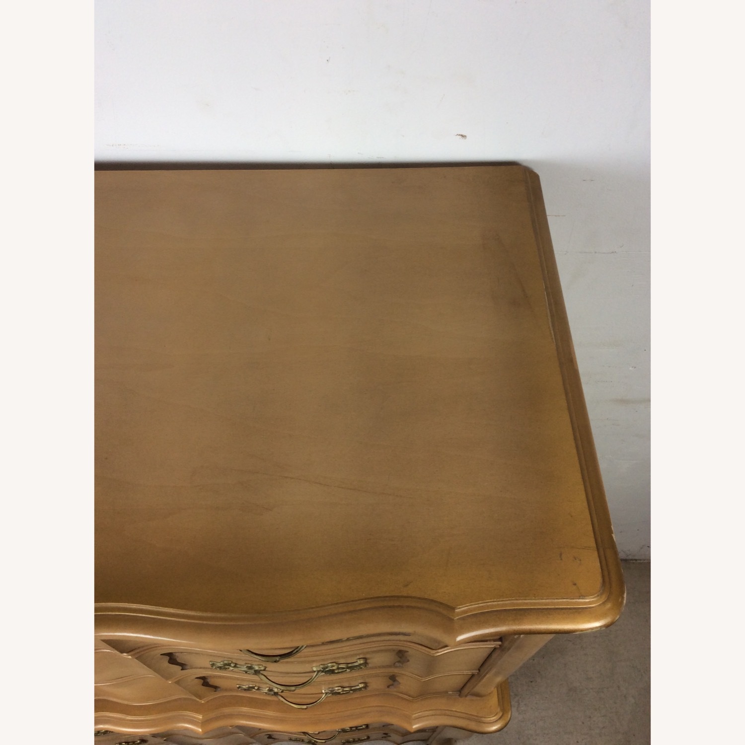 Mid Century French Provincial Highboy - image-9