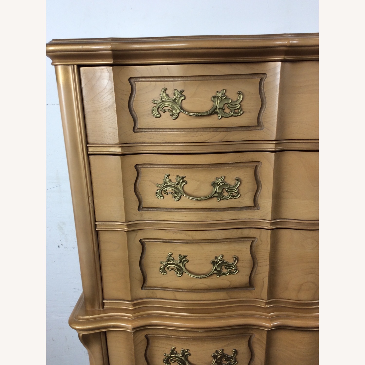 Mid Century French Provincial Highboy - image-11