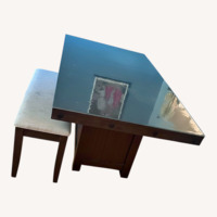 Bob's Discount Furniture Dark Brown Dining Table