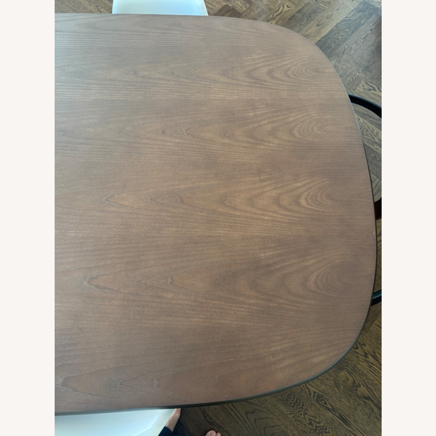 Roche Bobois Pulp Dark Brown Wood Dining Table - image-4